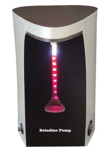 Betadine dispenser,Operating room digital clock,hand sanitizer